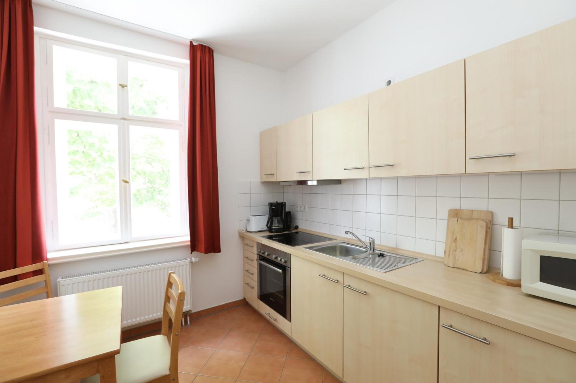 Kl. Fontane Ferienwohnung Bad Freienwalde Direkt Am Markt Bagian luar foto